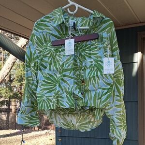 LINEN NWT Sigrid Olsen Set M/L